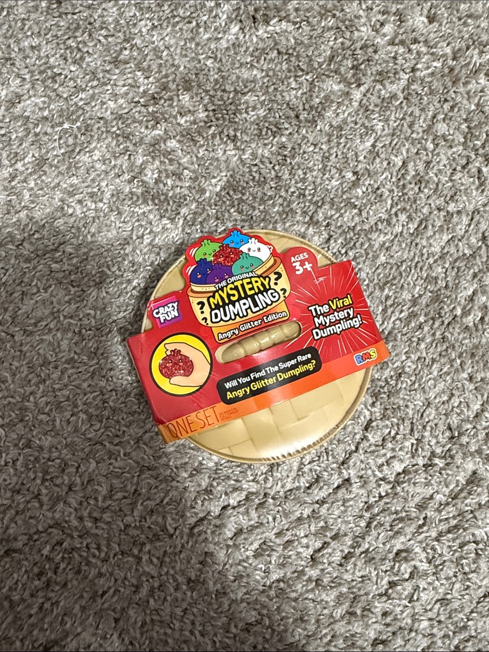 Mystery Dumpling Angry Glitter Edition - Red Pack